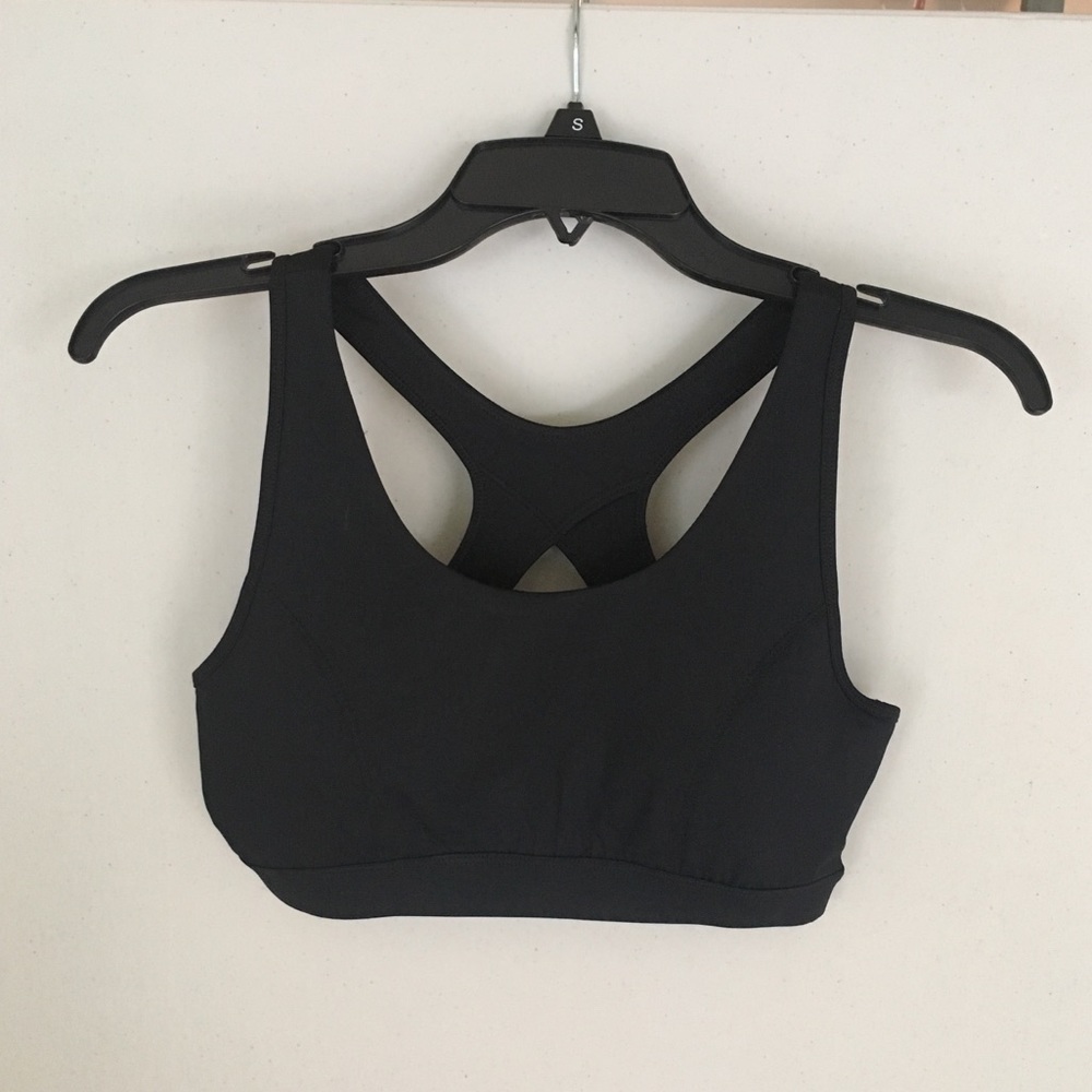 Black Sports Bra